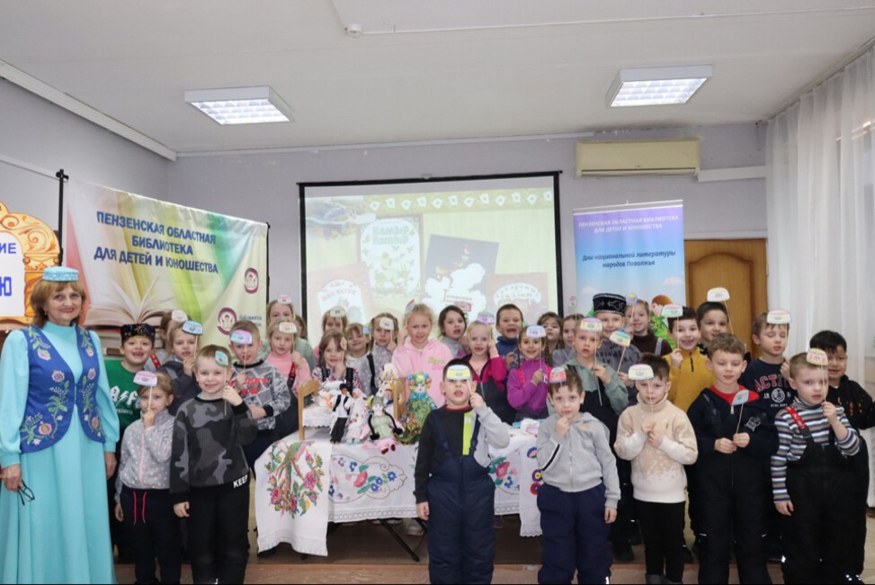 В детских садах Пензы проходят мероприятия, посвященные Году единства народов России