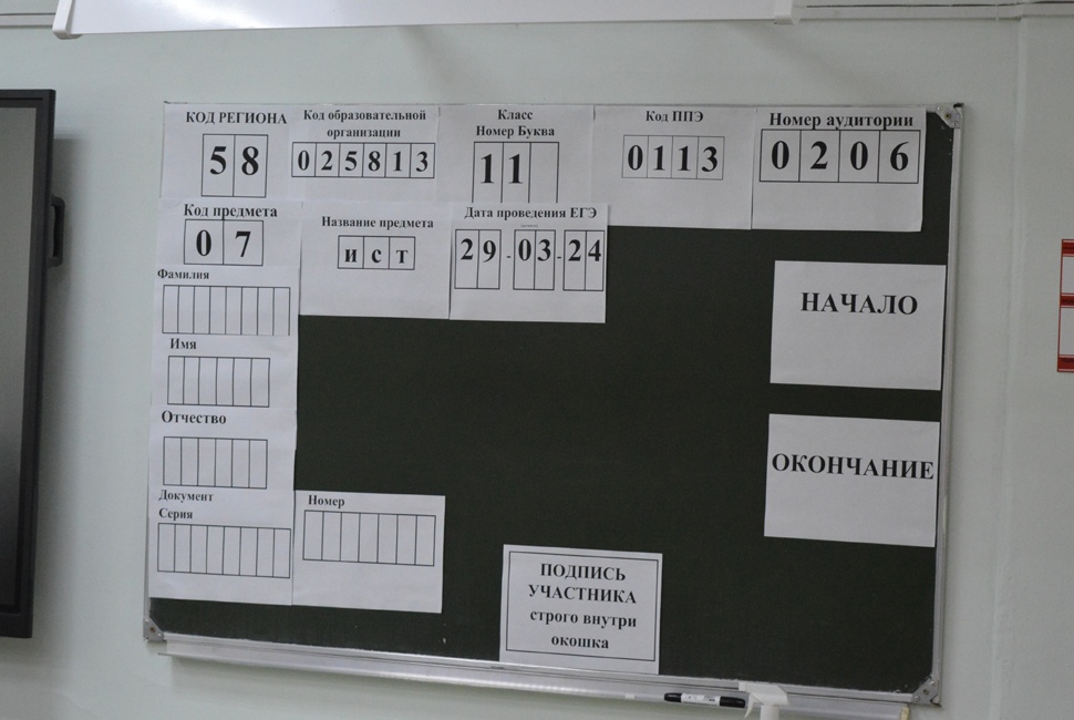 В Пензенской области продолжаются тренировочные мероприятия в рамках подготовки к государственной итоговой аттестации В Пензенской области продолжаются тренировочные мероприятия в рамках подготовки к государственной итоговой аттестации