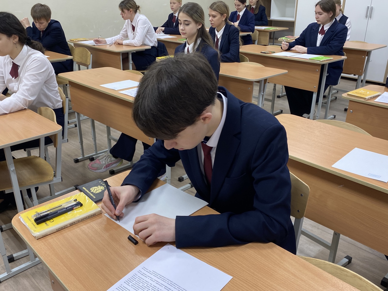 Пензенские выпускники написали итоговое сочинение (изложение)