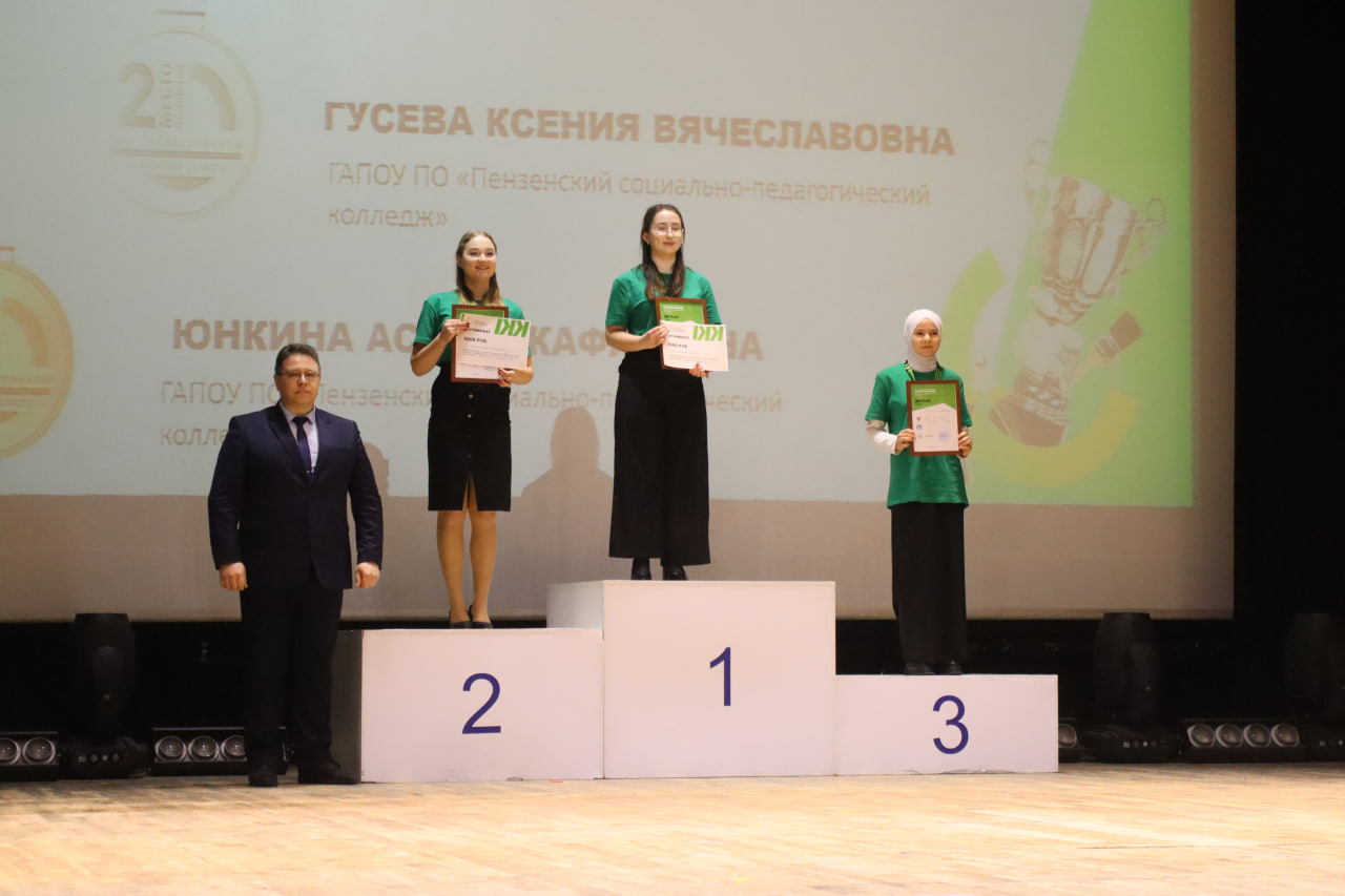 В Пензенской области подвели итоги регионального этапа Чемпионата по профмастерству «Профессионалы» 