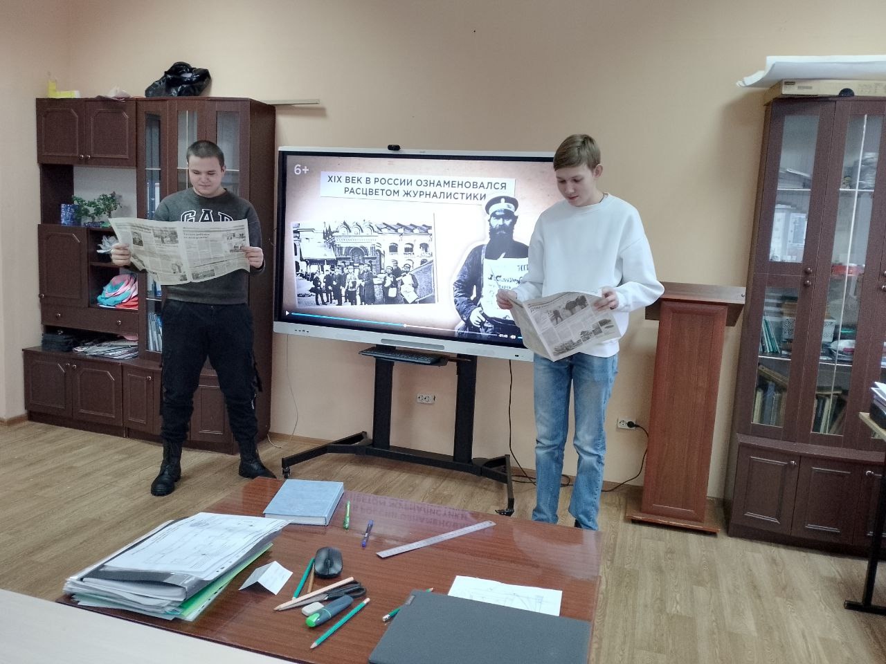В пензенских колледжах «Разговоры о важном» посвятили Дню российской печати В пензенских колледжах «Разговоры о важном» посвятили Дню российской печати