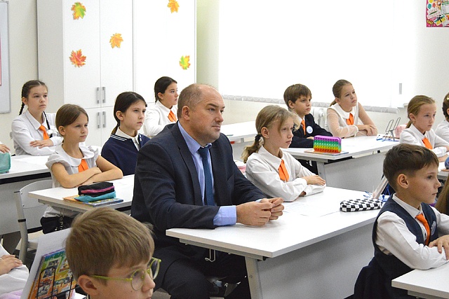 «Урок цифры» в школе №1 имени Льва Ермина села Засечное
