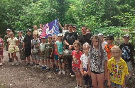 В пришкольном лагере Сердобска прошел экодесант «Чистый лес» 