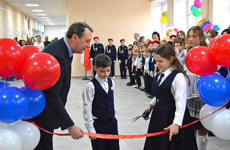 В Белинском районе после капремонта открылась школа села Студенки