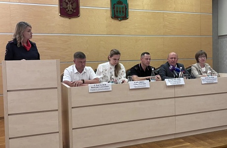 Заместитель министра образования Пензенской области приняла участие в брифинге по проекту «Безопасность дорожного движения»