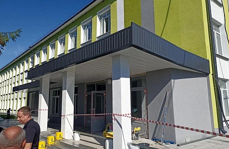 В Бессоновском районе к 1 сентября завершится капитальный ремонт школы имени А.М. Кижеватова