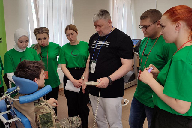 В Пензе продолжается чемпионат высоких технологий с участием студентов медицинского колледжа