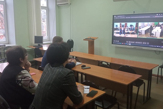 Пензенский колледж провел телемост с белорусскими партнерами