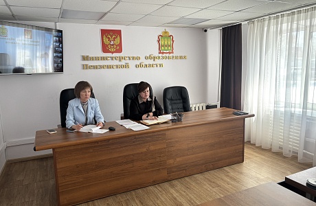 В Министерстве образования Пензенской области прошло рабочее совещание по развитию региональной системы образования
