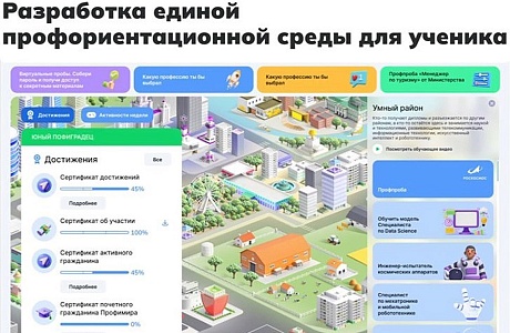 Для школьников разработают единую профориентационную среду
