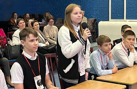 На конкурсе «Сердце отдаю детям» прошла детская пресс-конференция 