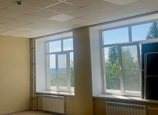 Капитальный ремонт школы в Канаевке подходит к завершению